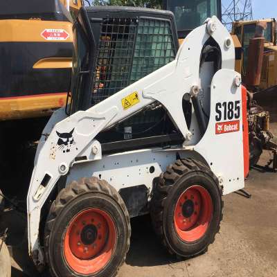 Used Bobcat S185 Skid Loader, Secondhand 185 Loader construction machine with good condition for sale