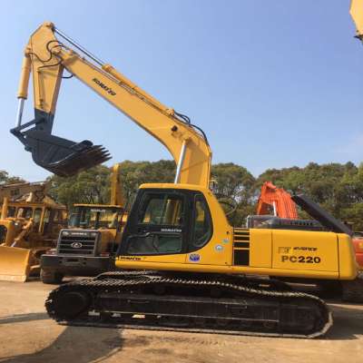 Original Used/Secondhand Komatsu PC220-6/PC220 Excavator with Good Condition construction machinery for sale