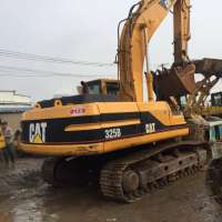 Used Catrepillar 325B crawler excavator low price